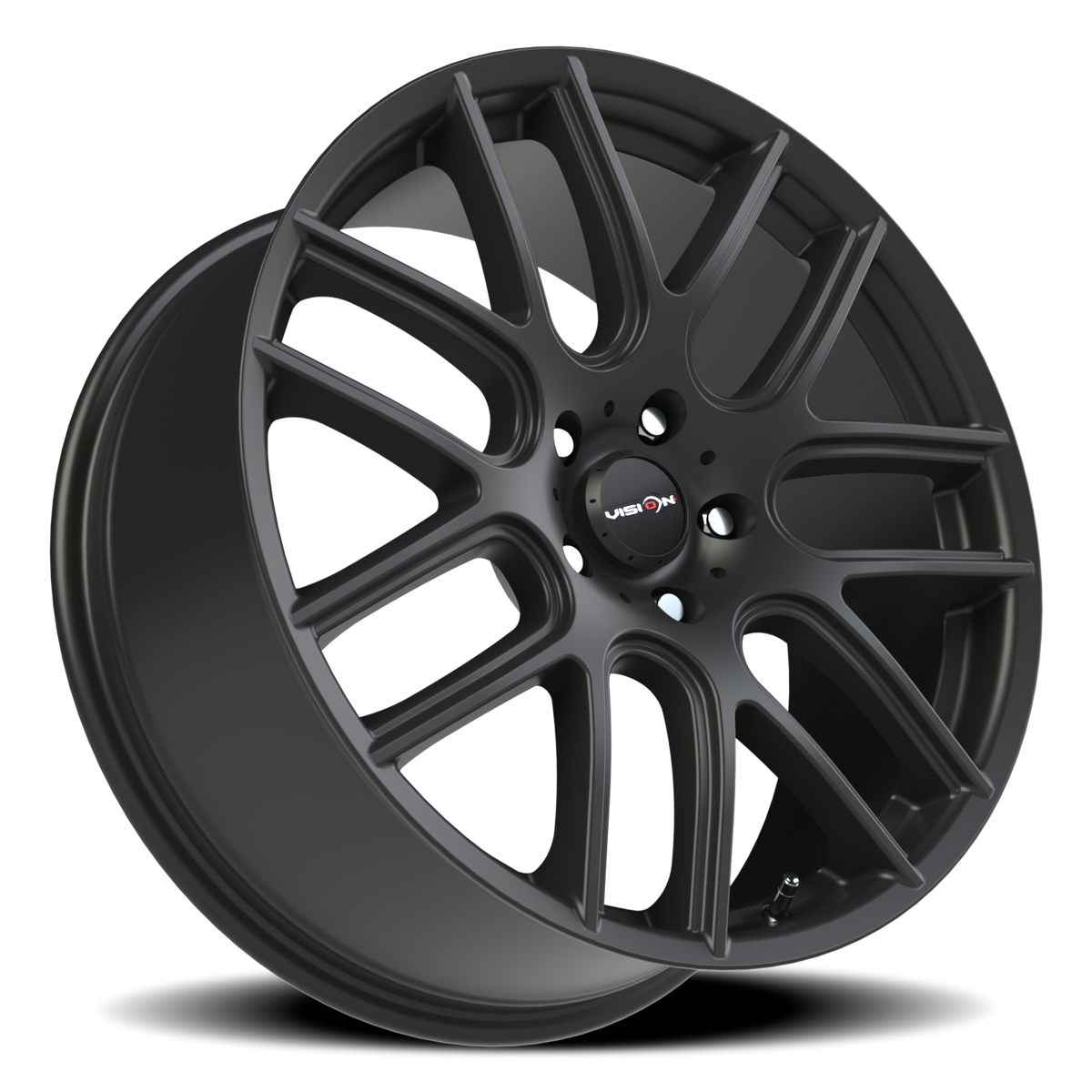 Vision Wheel 426H Matte Black 20x8.5 +40 5x114.3mm 73.1mm - Wheelwiz