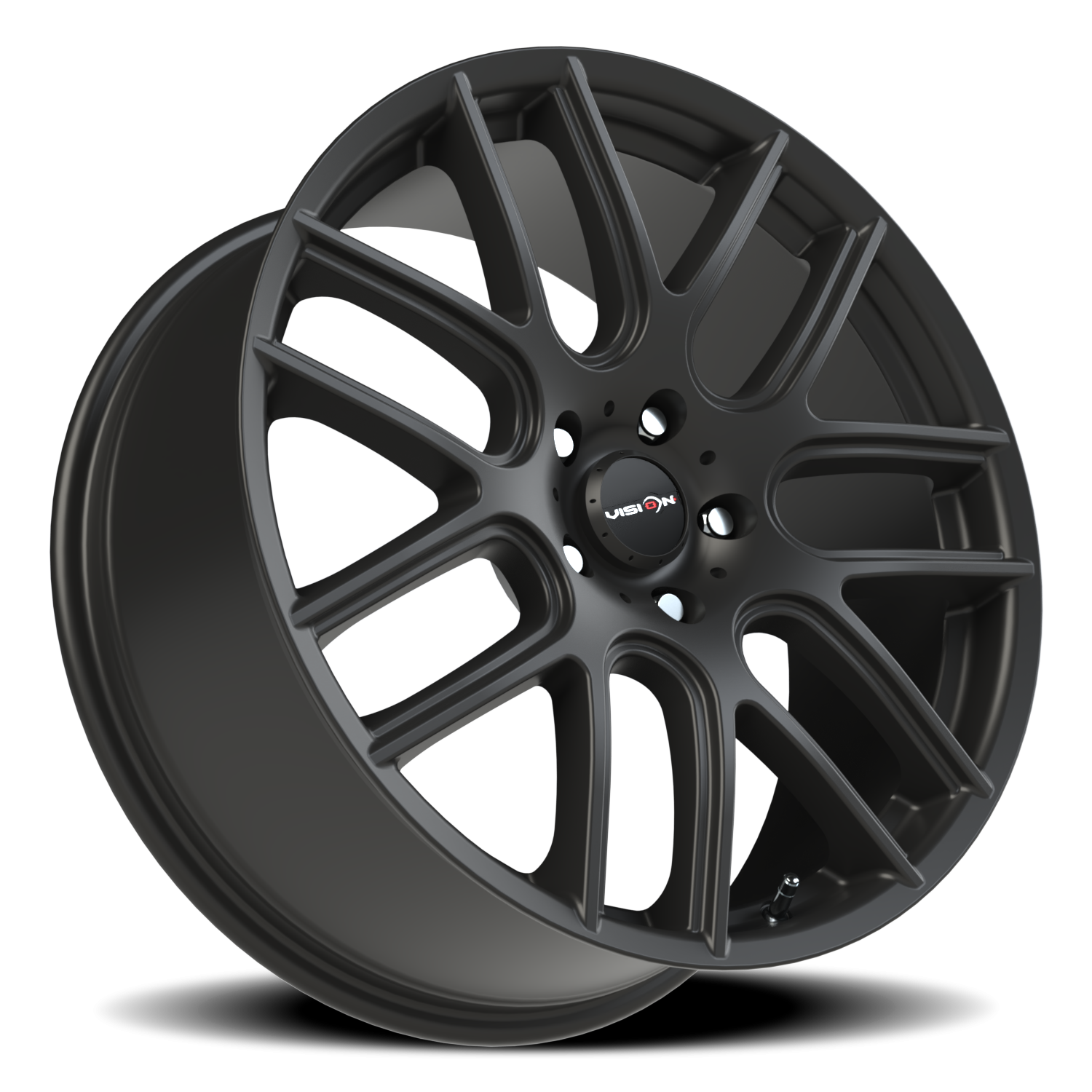 Vision Wheel 426H Matte Black 20x8.5 +40 5x114.3mm 73.1mm - Wheelwiz