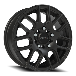 Vision Wheel 426H Matte Black 14x5.5 +38 5x100mm 73.1mm - Wheelwiz