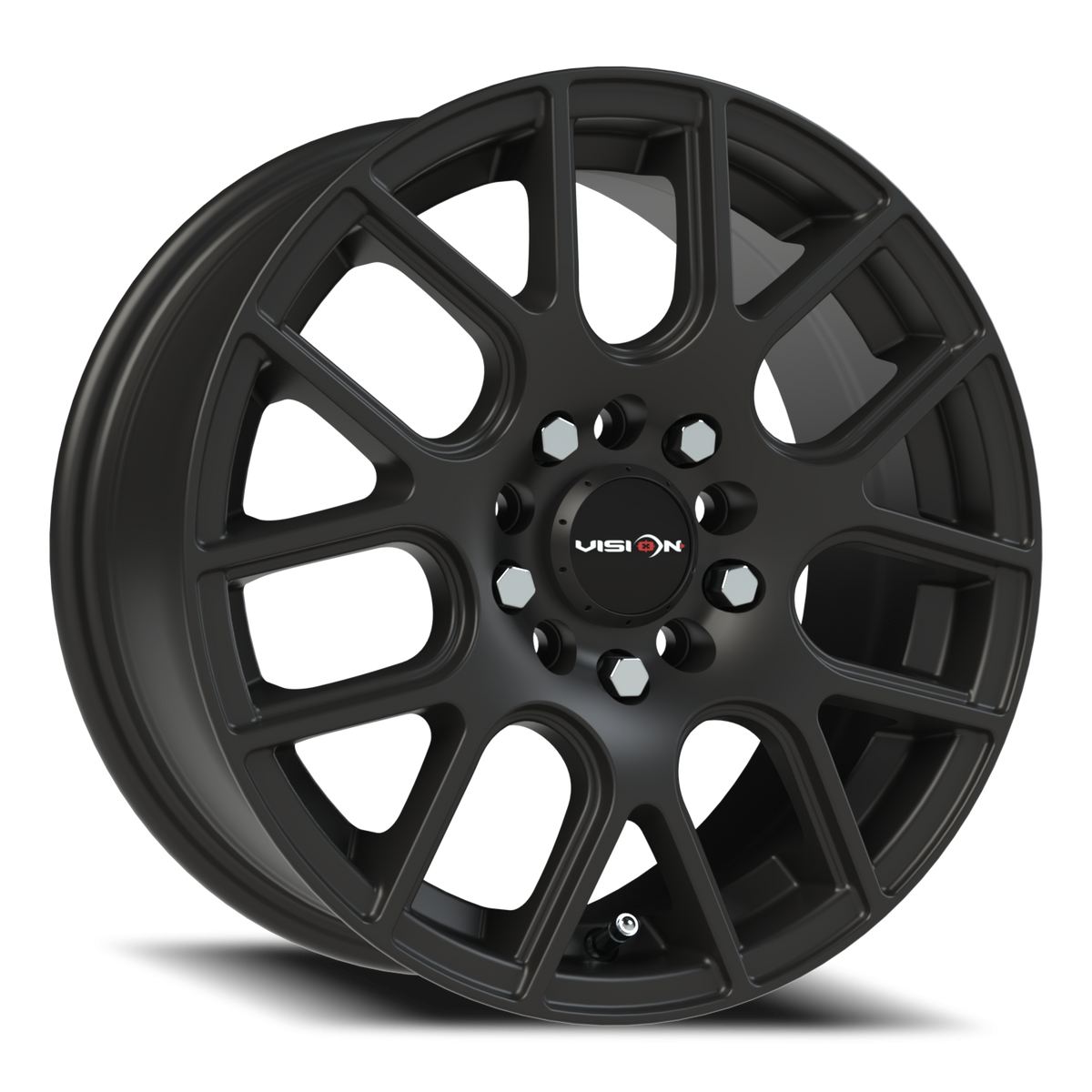 Vision Wheel 426H Matte Black 15x6.5 +38 5x100mm 73.1mm - Wheelwiz