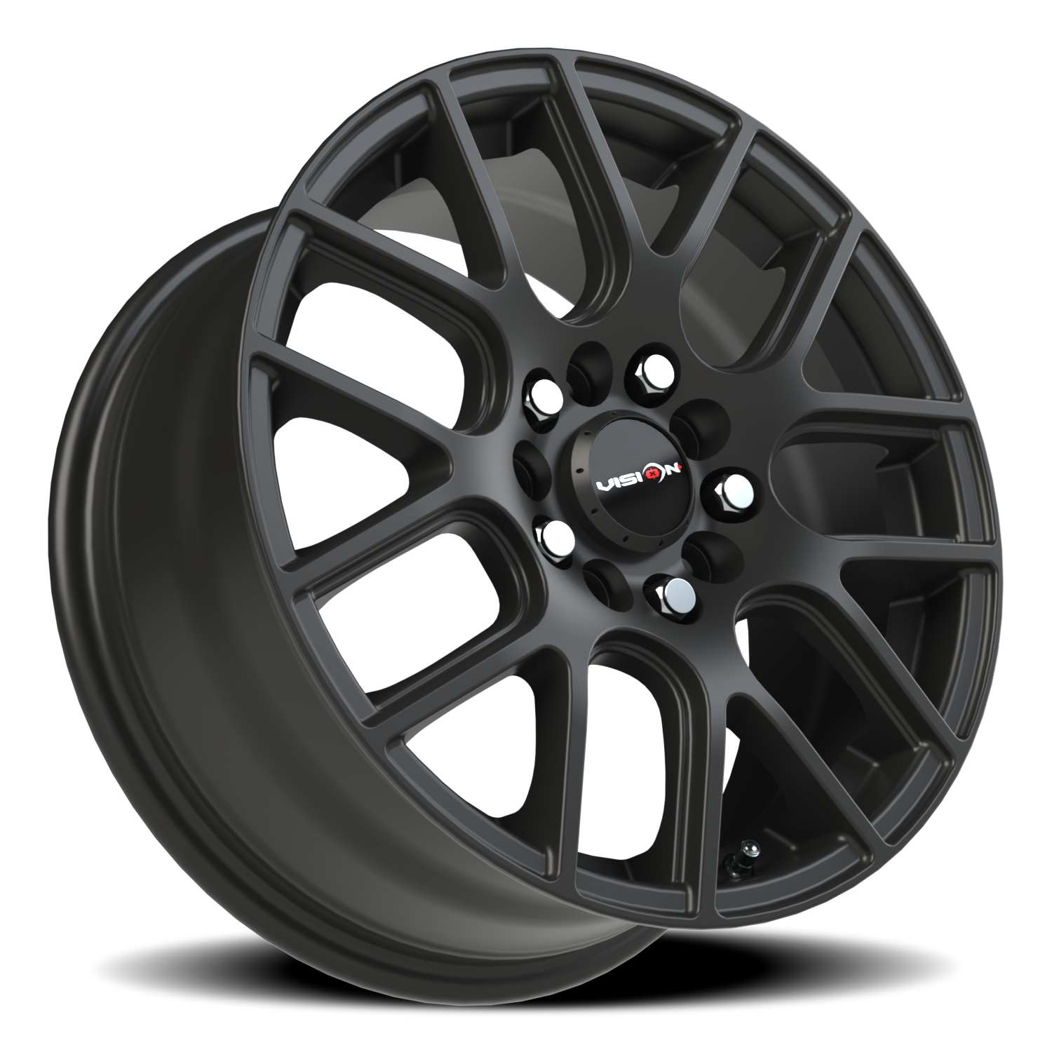 Vision Wheel 426H Matte Black 16x7 +38 5x100mm 73.1mm - Wheelwiz