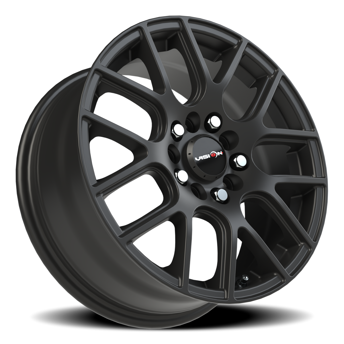Vision Wheel 426H Matte Black 16x7 +38 5x112mm 72.6mm - Wheelwiz