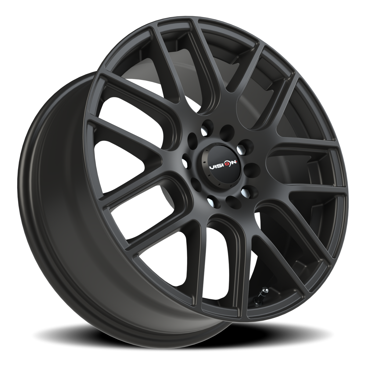 Vision Wheel 426H Matte Black 17x7.5 +38 5x114.3mm 73.1mm - Wheelwiz