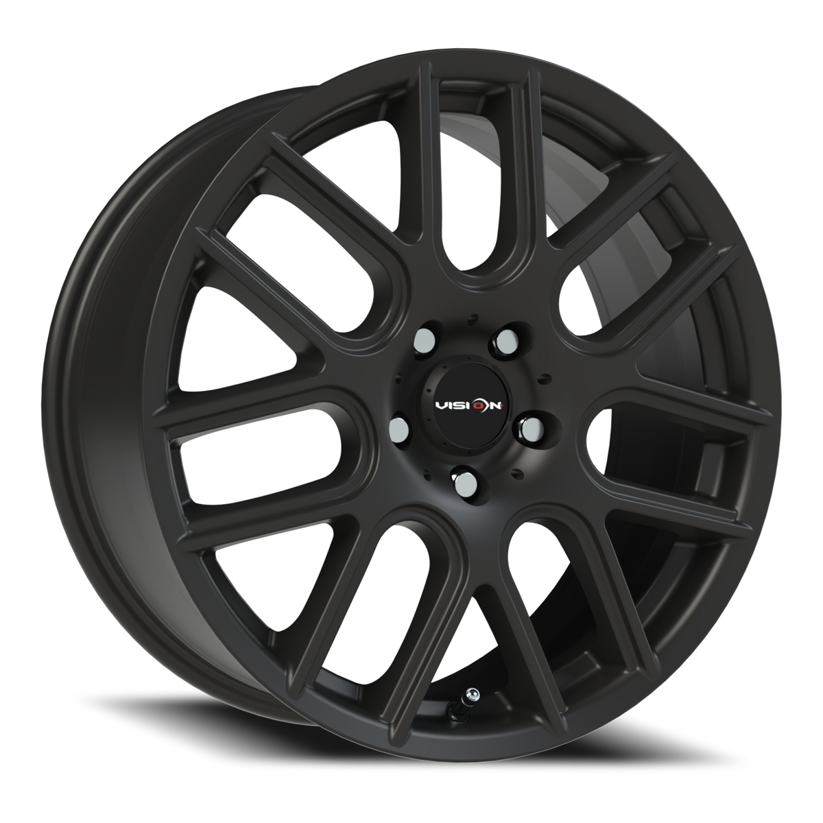 Vision Wheel 426H Matte Black 18x8 +50 5x114.3mm 73.1mm - Wheelwiz