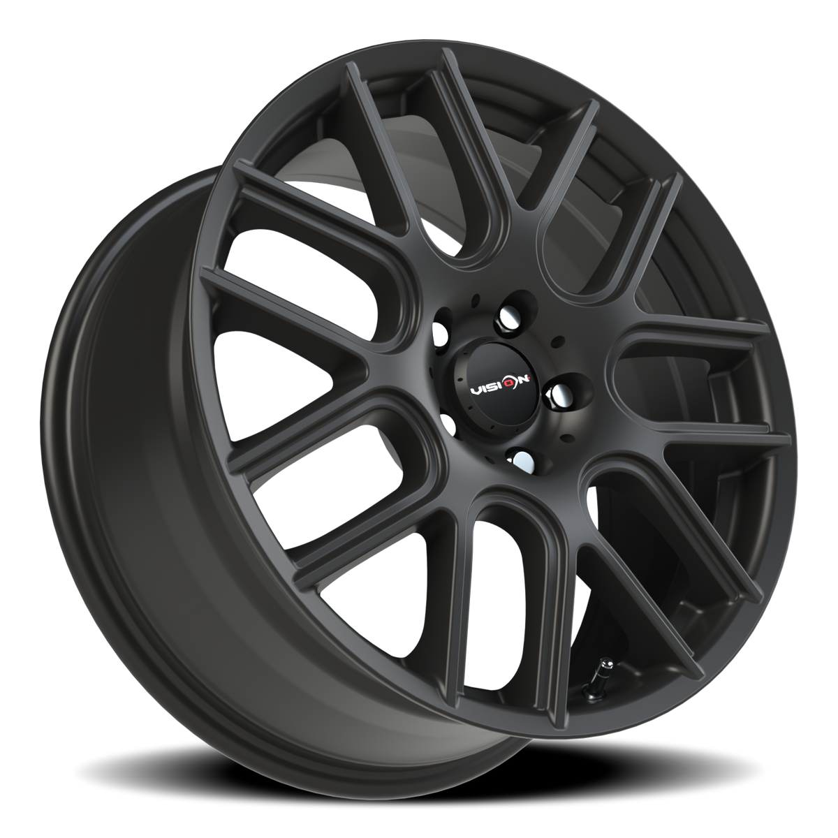 Vision Wheel 426H Matte Black 18x8 +50 5x114.3mm 73.1mm - Wheelwiz
