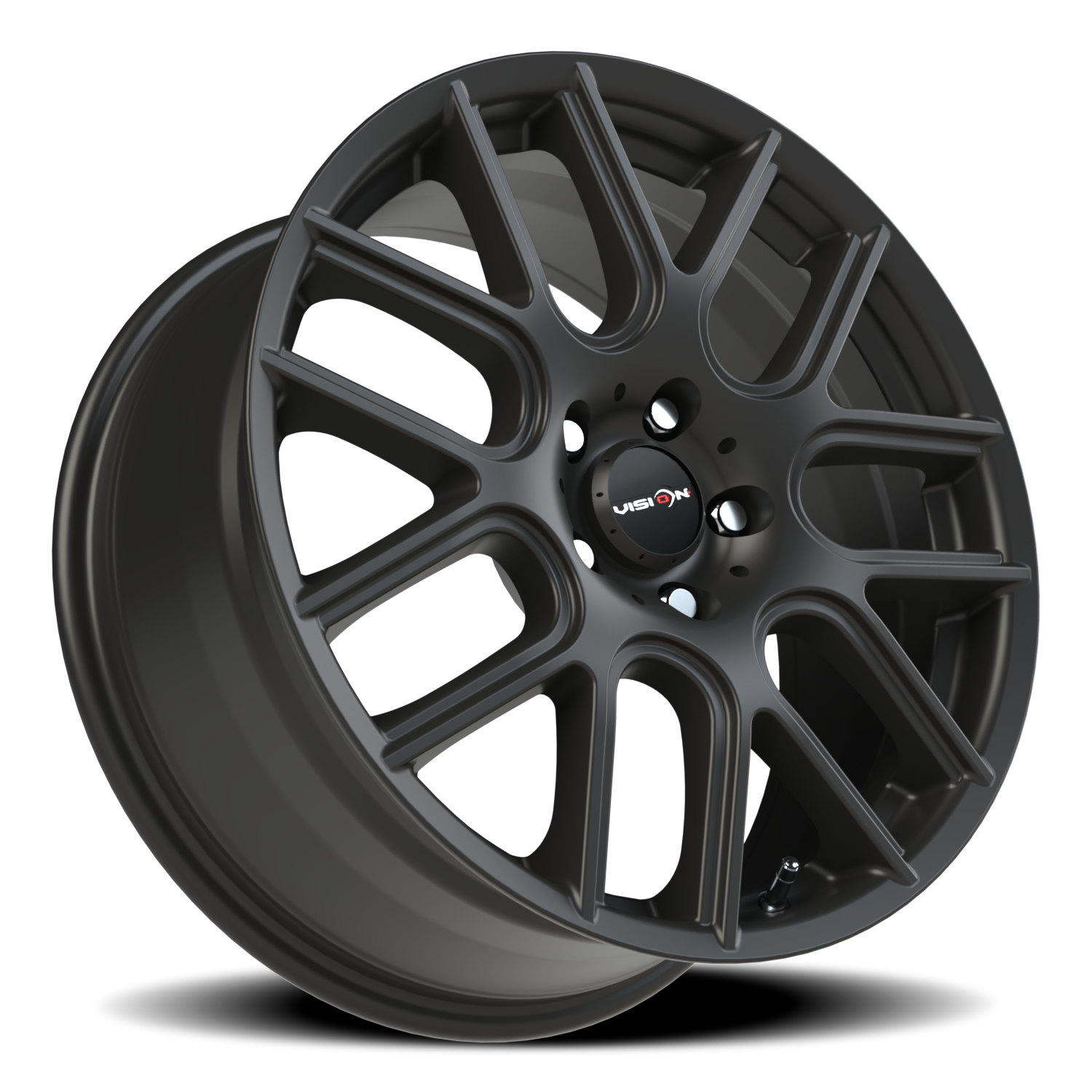 Vision Wheel 426H Matte Black 18x8 +50 5x114.3mm 73.1mm - Wheelwiz