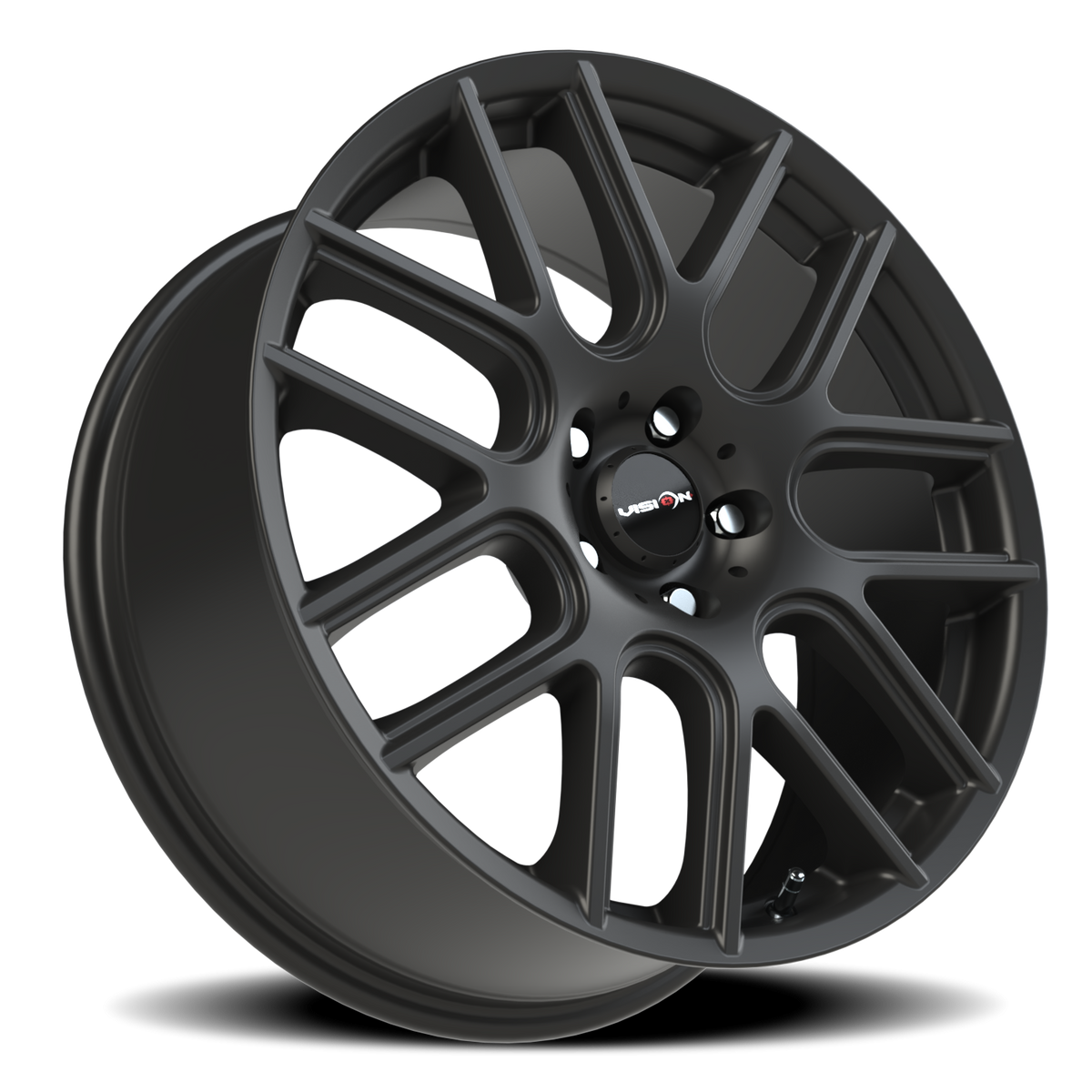 Vision Wheel 426H Matte Black 19x8 +38 5x114.3mm 73.1mm - Wheelwiz