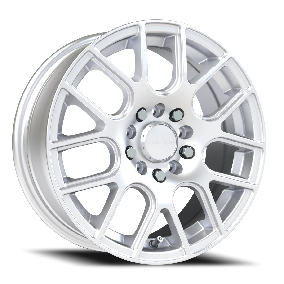 Vision Wheel 426H Winter Paint-Silver( Salt Resistant) 15x6.5 +38 5x100mm 73.1mm - Wheelwiz
