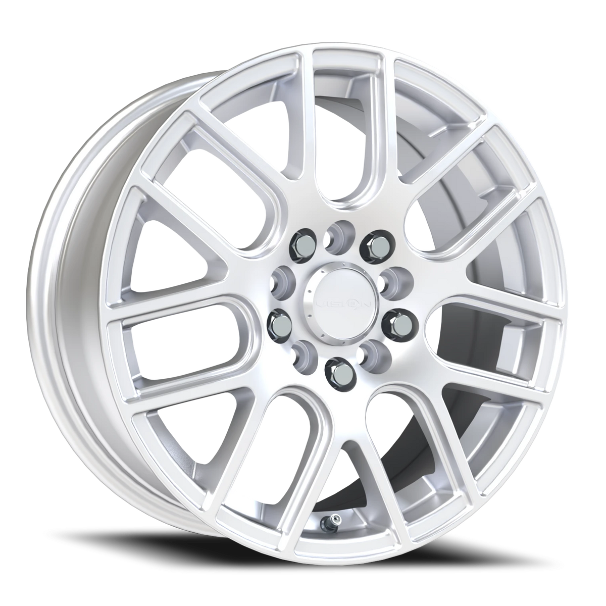 Vision Wheel 426H Winter Paint-Silver( Salt Resistant) 16x7 +38 5x110mm 73.1mm - Wheelwiz