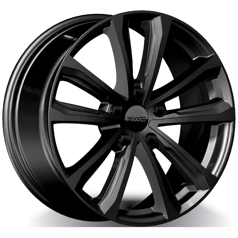 RWC 427 Black 19x8 +34 5x112mm 66.6mm - Wheelwiz