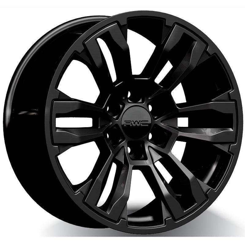 RWC 440 Black 18x8 +35 6x132mm 74.6mm - WheelWiz