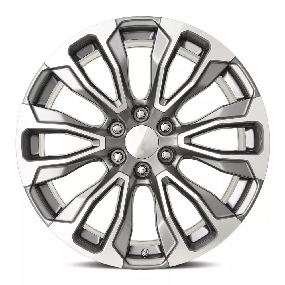Factory Reproductions FR 203 Grey Machine Face 24x10 +31 6x139.7mm 78.1mm