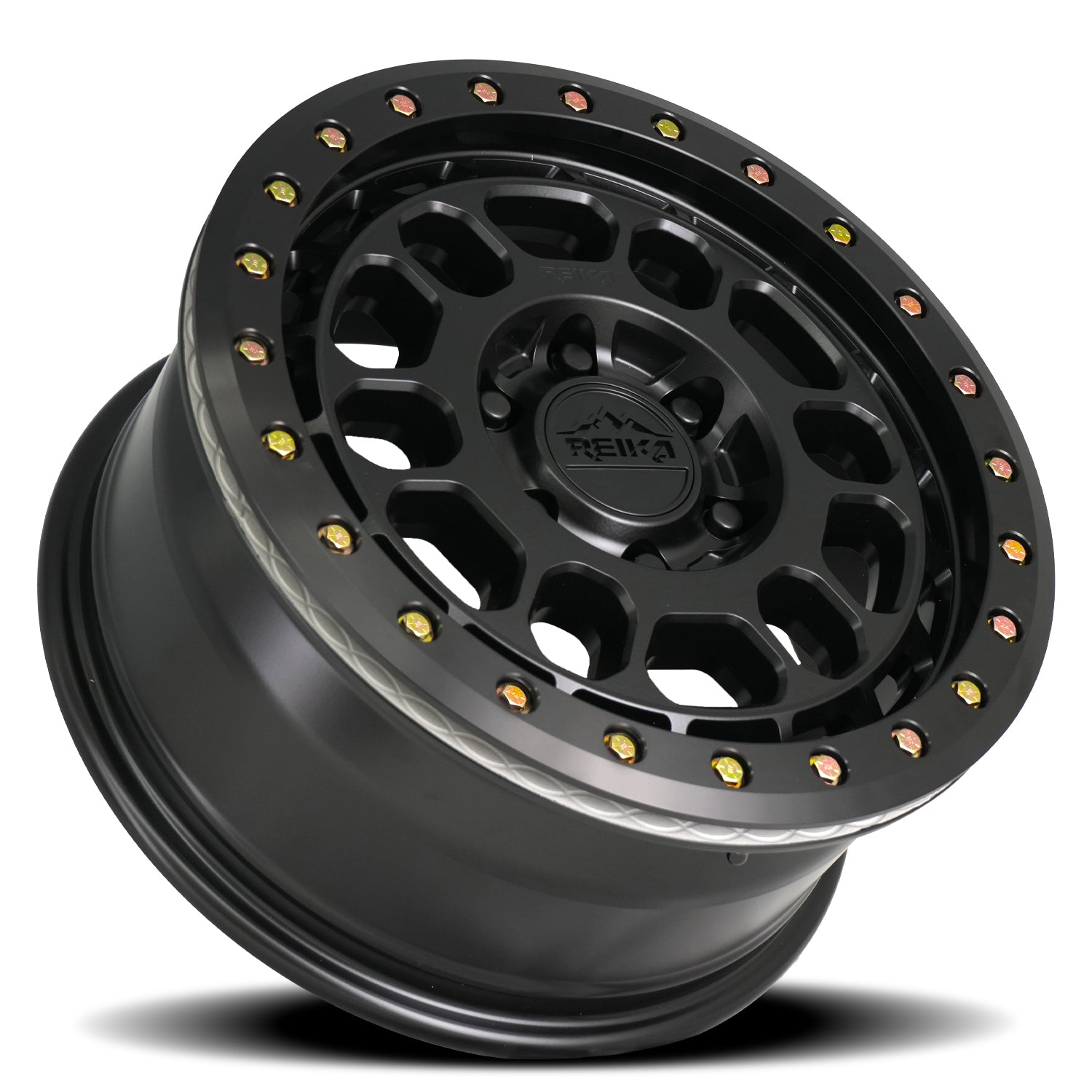 Reika R35 Stain Black 17x8 +30 6x130mm 84.1mm