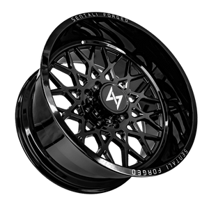 Sentali Forged SF-5 Gloss Black 24x16 -99 8x180mm 0mm - WheelWiz