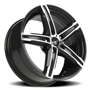 Vision Wheel 469 Gloss Black Machined Face 16x7 +38 5x100mm 73.1mm - Wheelwiz