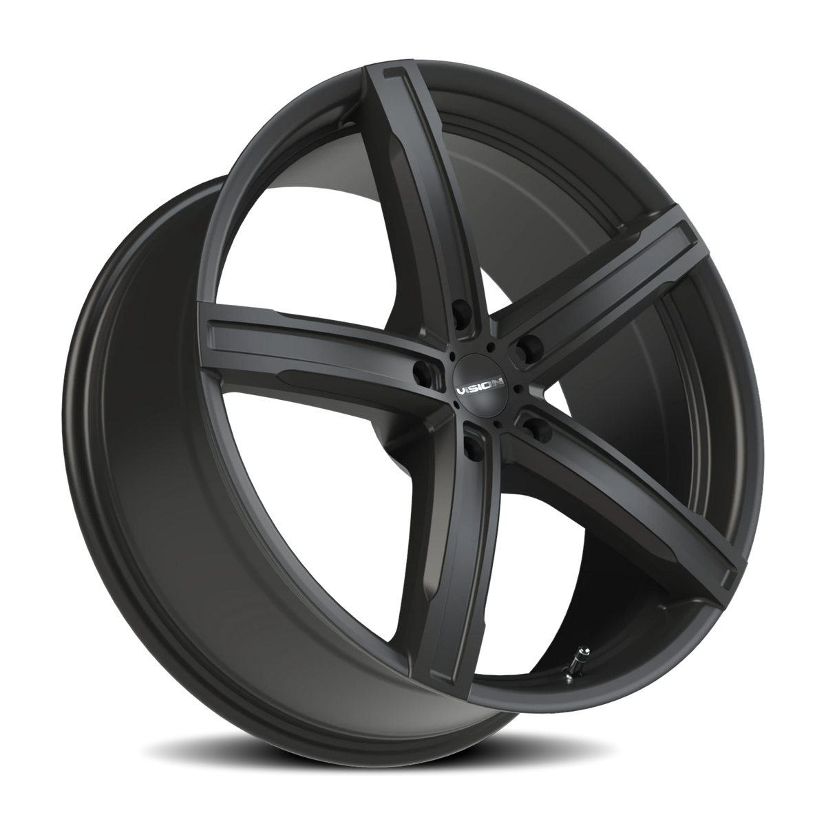 Vision Wheel 469 Satin Black 20x8.5 +35 5x120mm 73.1mm - Wheelwiz