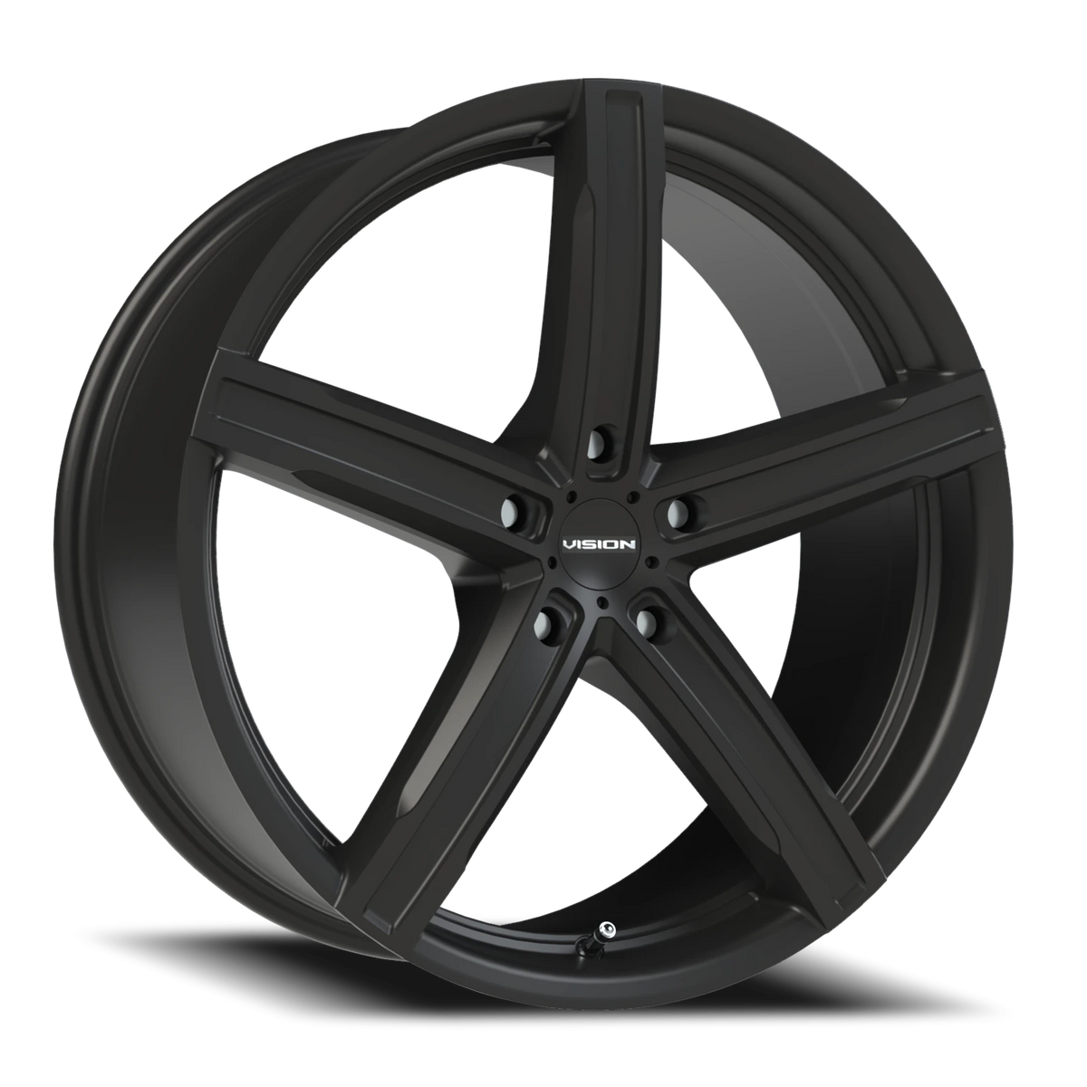 Vision Wheel 469 Satin Black 20x8.5 +35 5x112mm 73.1mm - Wheelwiz