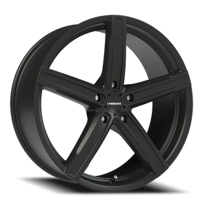 Vision Wheel 469 Satin Black 20x8.5 +35 5x112mm 73.1mm - Wheelwiz