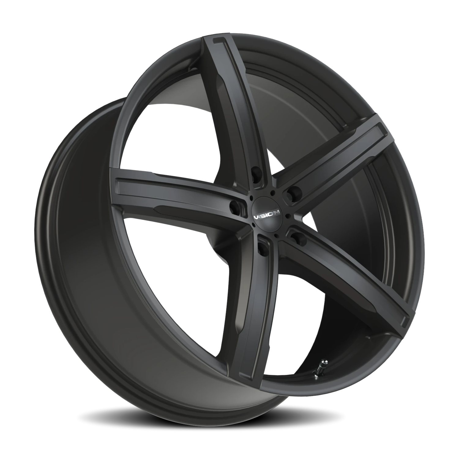 Vision Wheel 469 Satin Black 20x8.5 +35 5x115mm 73.1mm - Wheelwiz