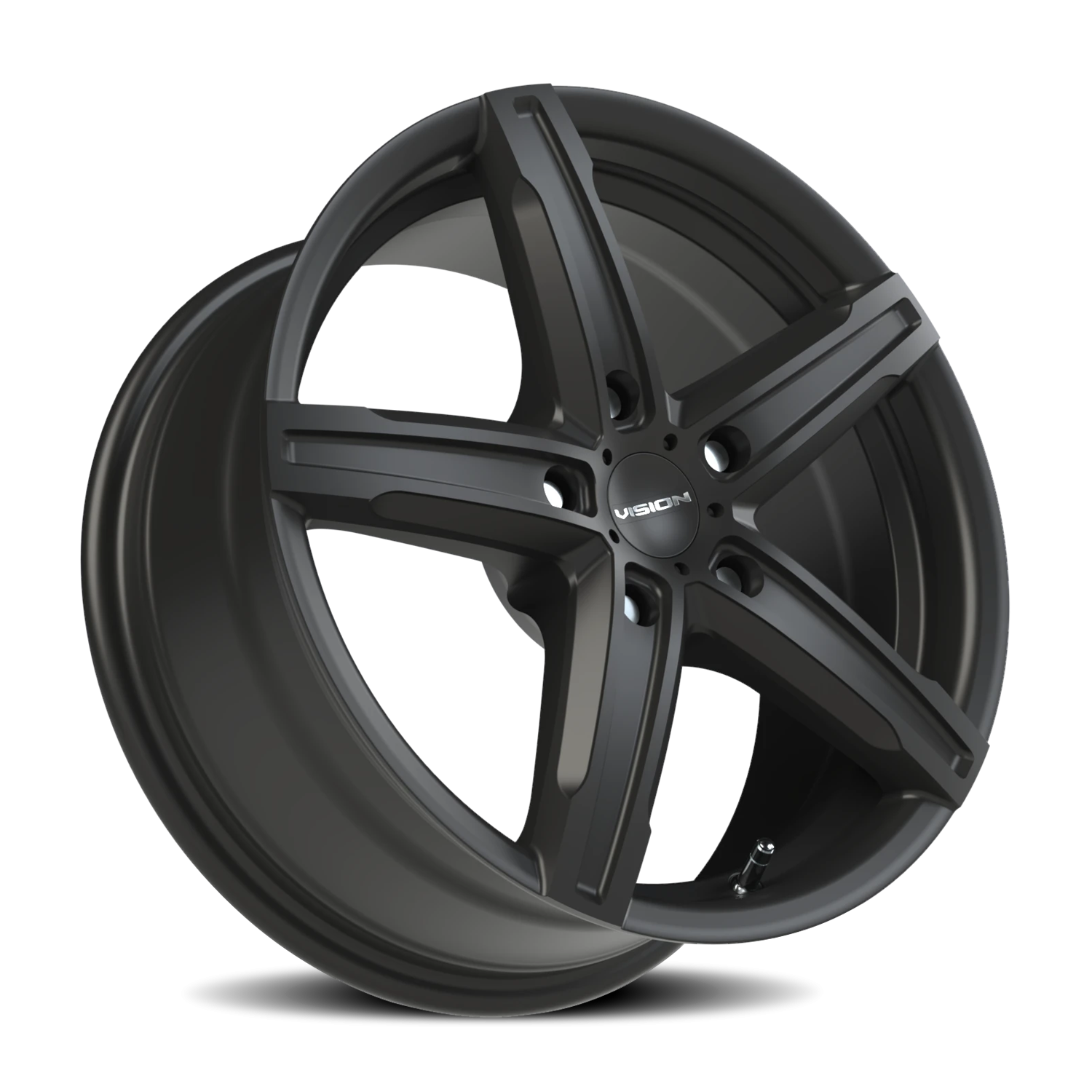 Vision Wheel 469 Satin Black 16x7 +38 5x100mm 73.1mm - Wheelwiz