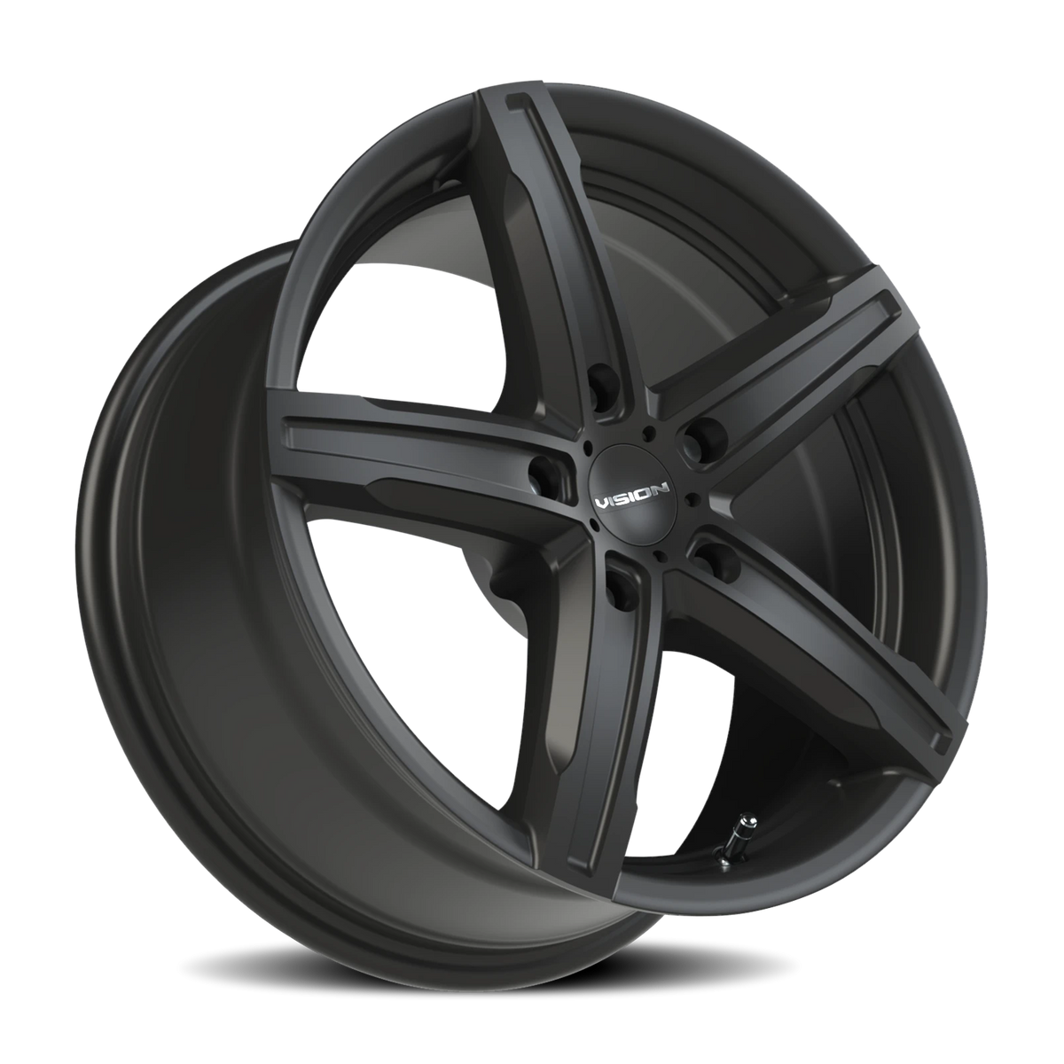 Vision Wheel 469 Satin Black 16x7.5 +34 5x115mm 73.1mm - Wheelwiz