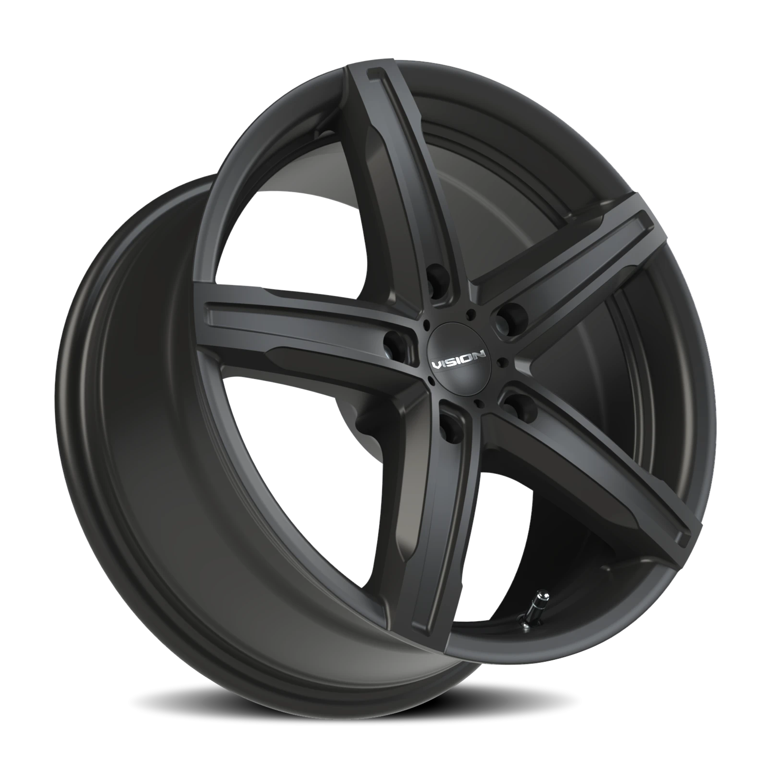 Vision Wheel 469 Satin Black 16x7.5 +34 5x115mm 73.1mm - Wheelwiz