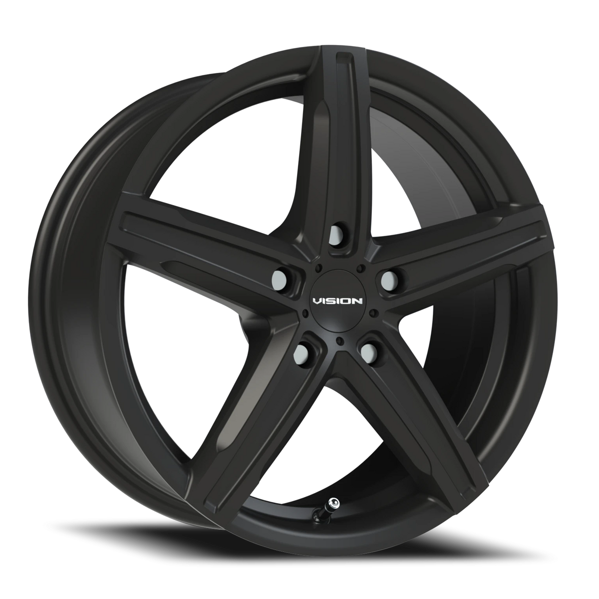 Vision Wheel 469 Satin Black 16x7 +38 5x115mm 73.1mm - Wheelwiz