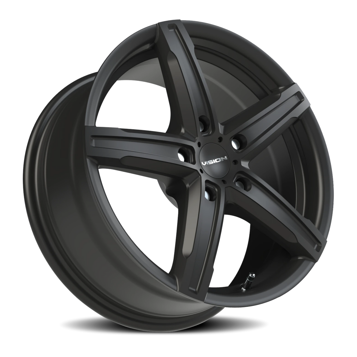 Vision Wheel 469 Satin Black 16x7 +38 5x115mm 73.1mm - Wheelwiz