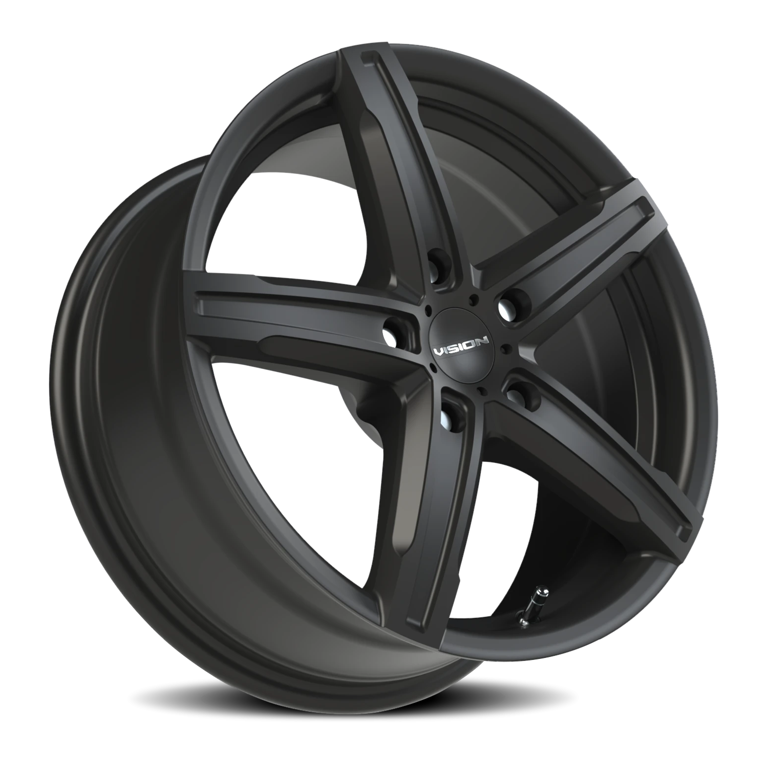 Vision Wheel 469 Satin Black 16x7 +38 5x115mm 73.1mm - Wheelwiz
