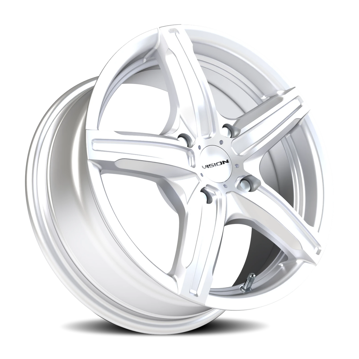 Vision Wheel 469 Silver 15x6.5 +38 4x114.3mm 73.1mm - Wheelwiz