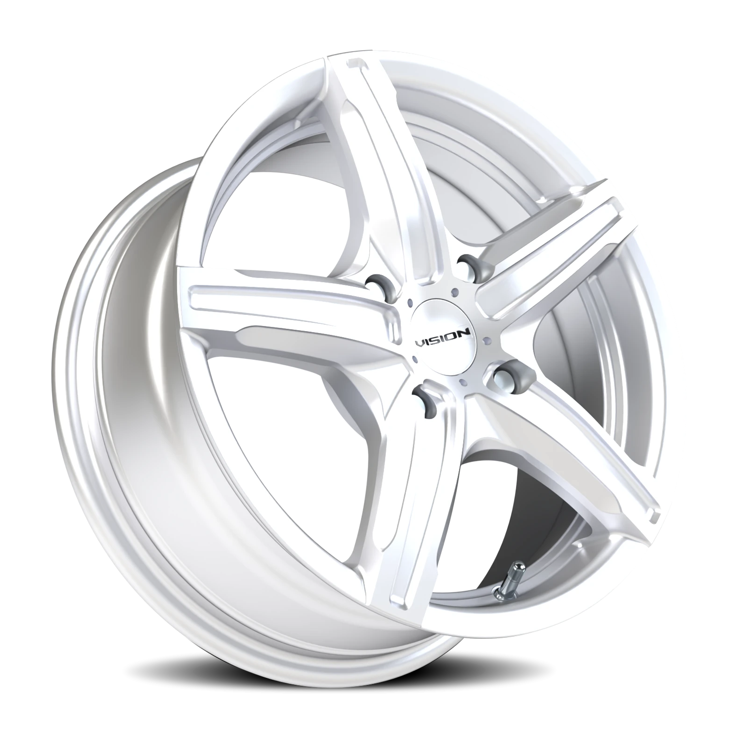 Vision Wheel 469 Silver 15x6.5 +38 4x114.3mm 73.1mm - Wheelwiz