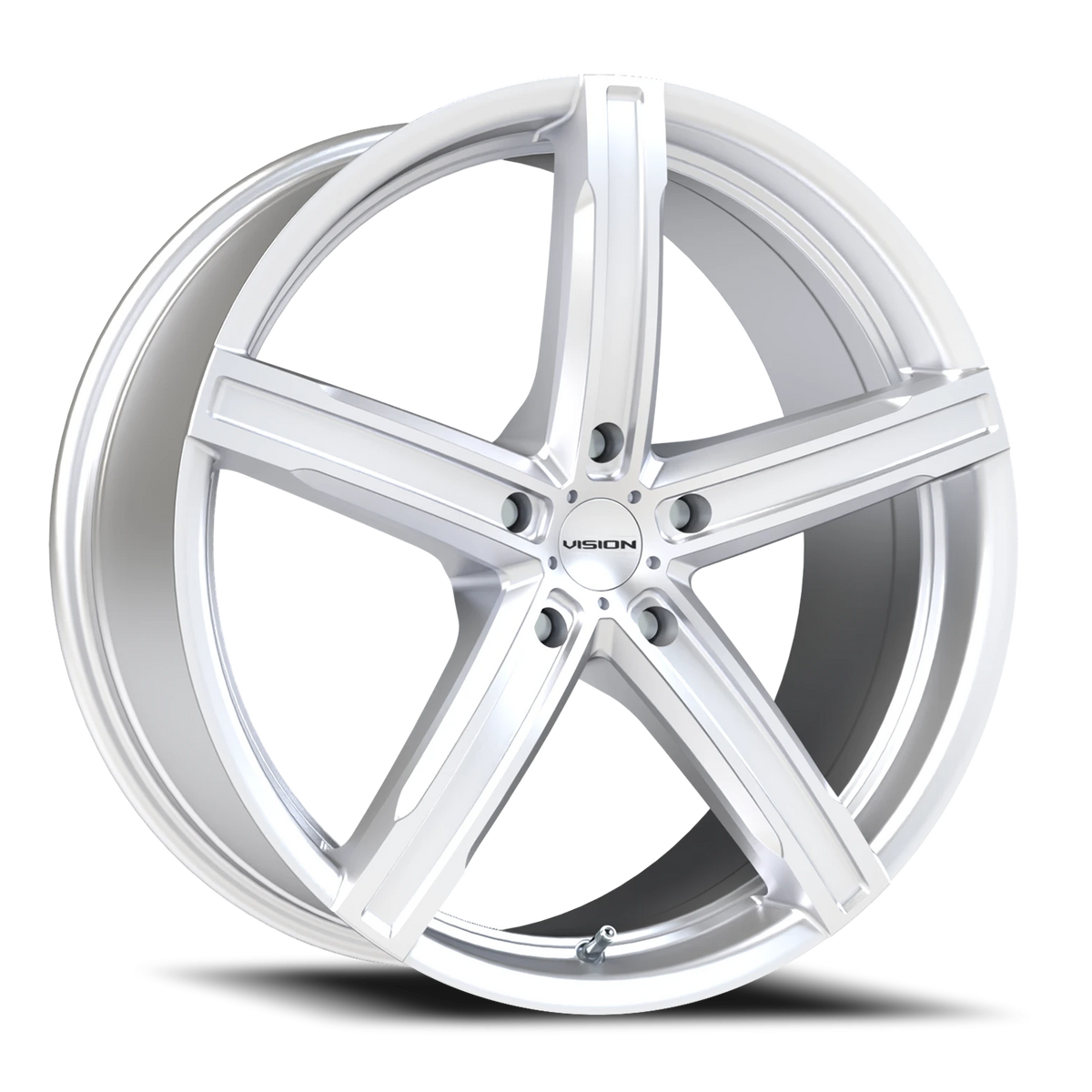 Vision Wheel 469 Silver 20x8.5 +35 5x120mm 73.1mm - Wheelwiz