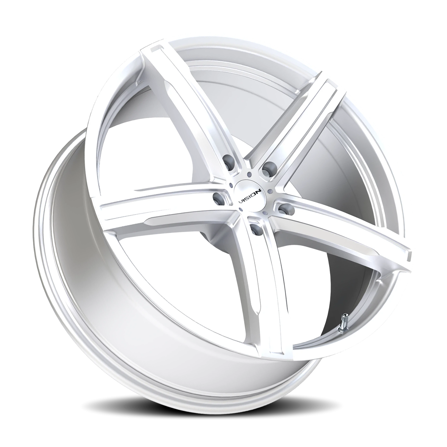Vision Wheel 469 Silver 20x8.5 +35 5x112mm 73.1mm - Wheelwiz