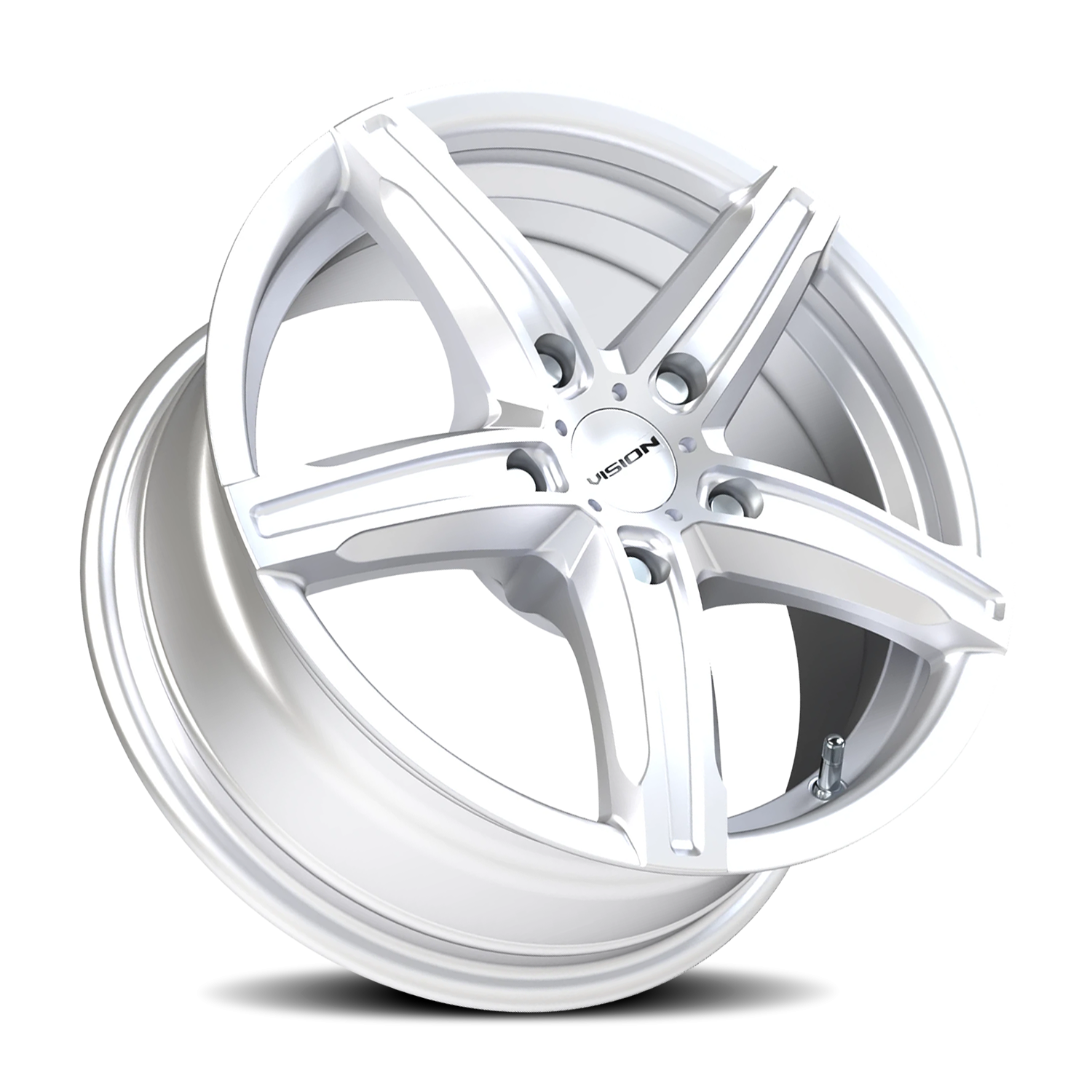 Vision Wheel 469 Silver 15x6.5 +38 5x108mm 73.1mm - Wheelwiz