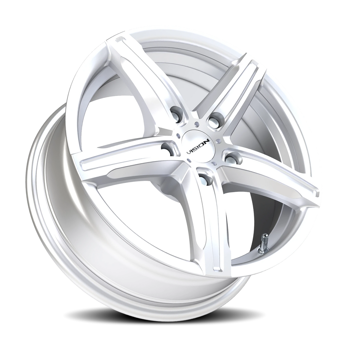 Vision Wheel 469 Silver 15x6.5 +38 5x114.3mm 73.1mm - Wheelwiz