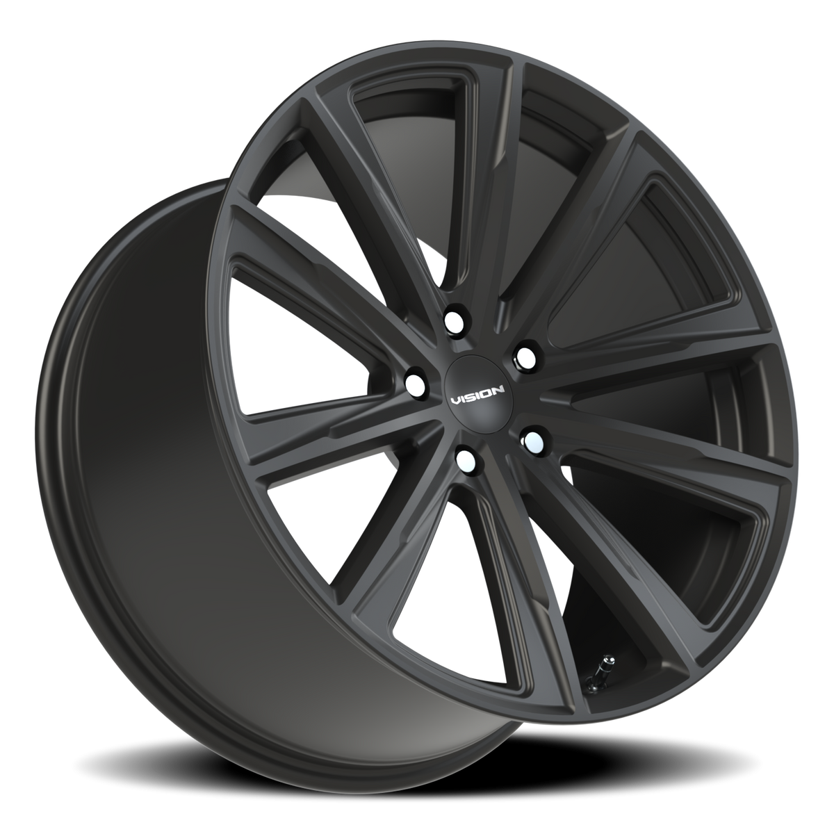 Vision Wheel 471V Satin Black 20x10.5 +42 5x115mm 73.1mm - Wheelwiz