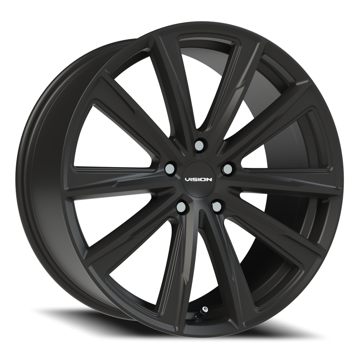 Vision Wheel 471V Satin Black 20x9 +15 5x120mm 74.1mm - Wheelwiz