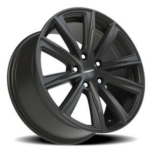 Vision Wheel 471V Satin Black 18x8.5 +20 5x112mm 66.6mm - Wheelwiz