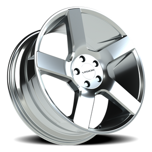 Vision Wheel 472V Chrome 20x9 +15 5x115mm 74.1mm - Wheelwiz