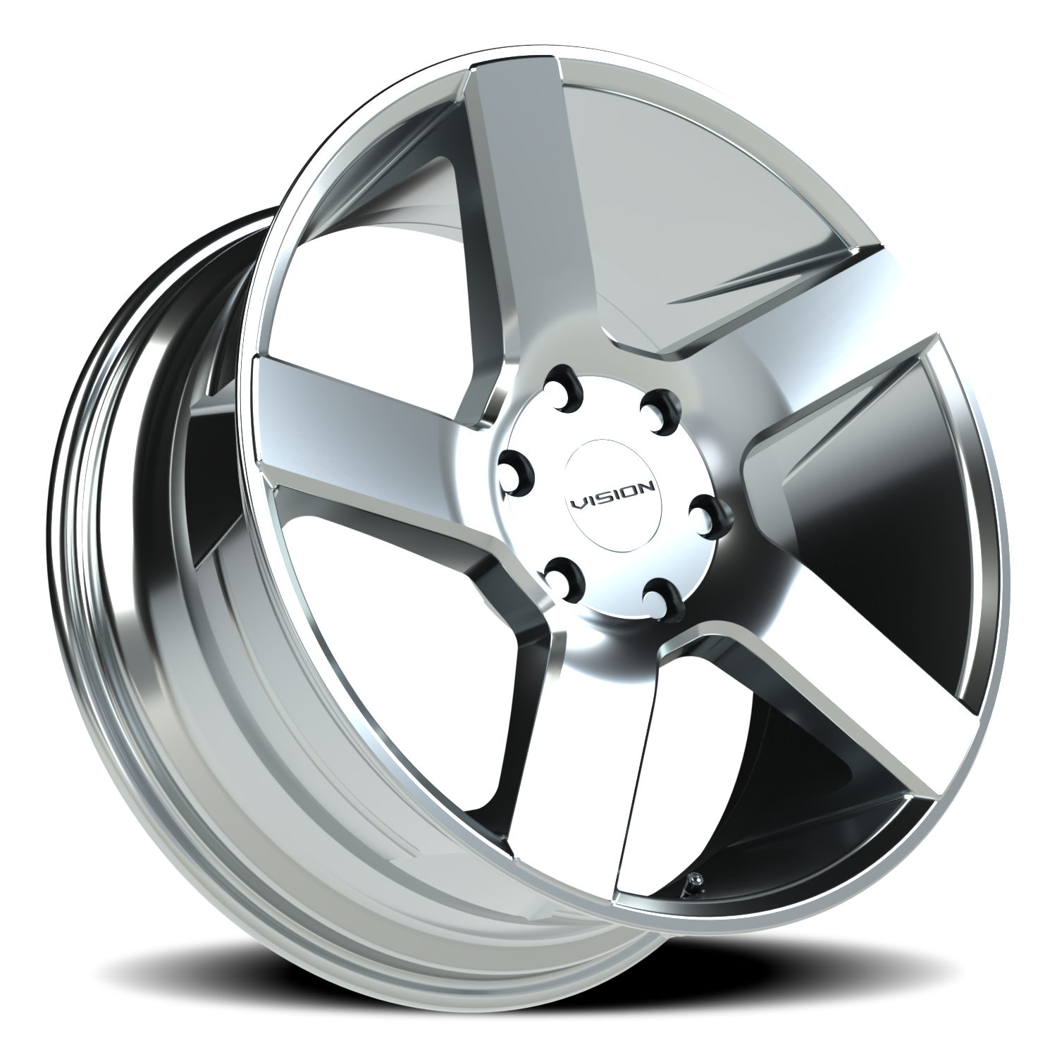 Vision Wheel 472V Chrome 20x9 +30 6x135mm 87.1mm - Wheelwiz
