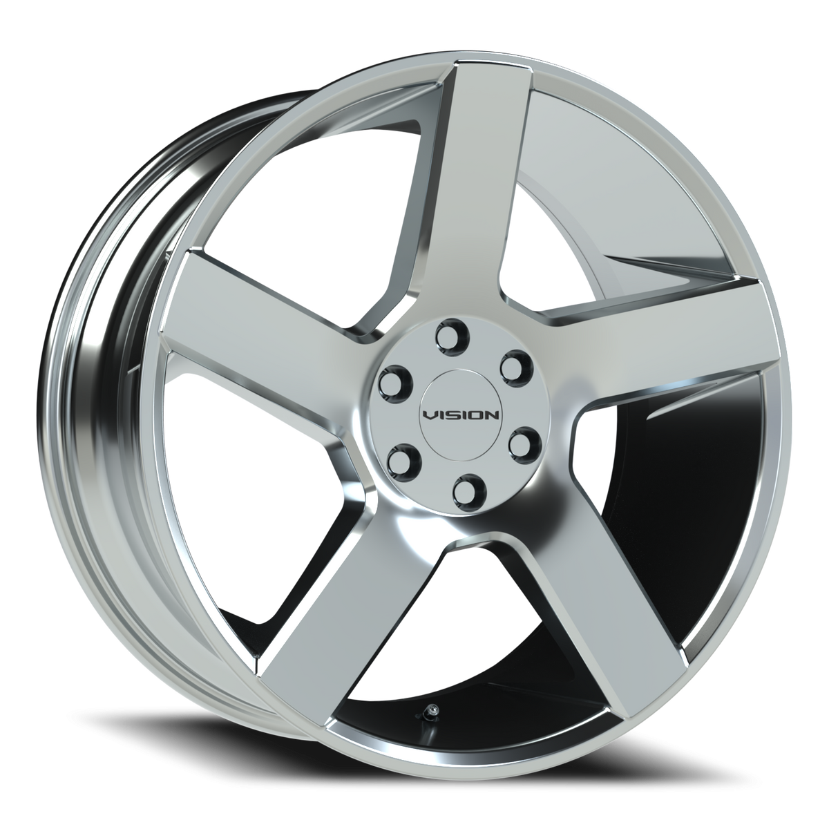 Vision Wheel 472V Chrome 20x9 +30 6x120mm 66.9mm - Wheelwiz