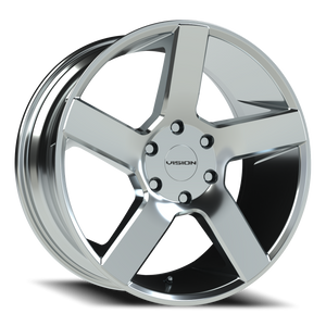 Vision Wheel 472V Chrome 20x9 +30 6x139.7mm 78.1mm - Wheelwiz