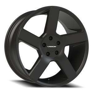 Vision Wheel 472V Satin Black 20x9 +30 5x120mm 74.1mm - Wheelwiz