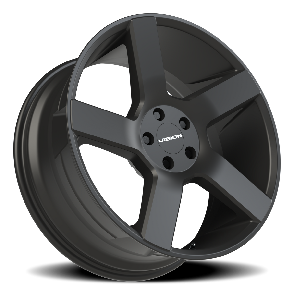 Vision Wheel 472V Satin Black 20x9 +30 5x120mm 74.1mm - Wheelwiz