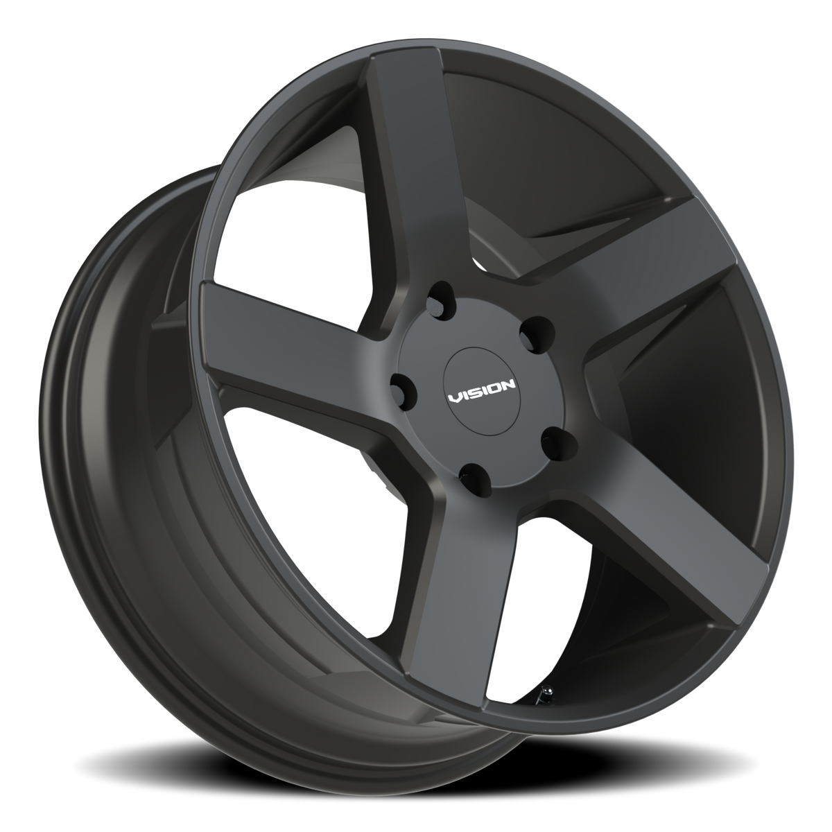 Vision Wheel 472V Satin Black 20x9 +15 5x139.7mm 77.8mm - Wheelwiz