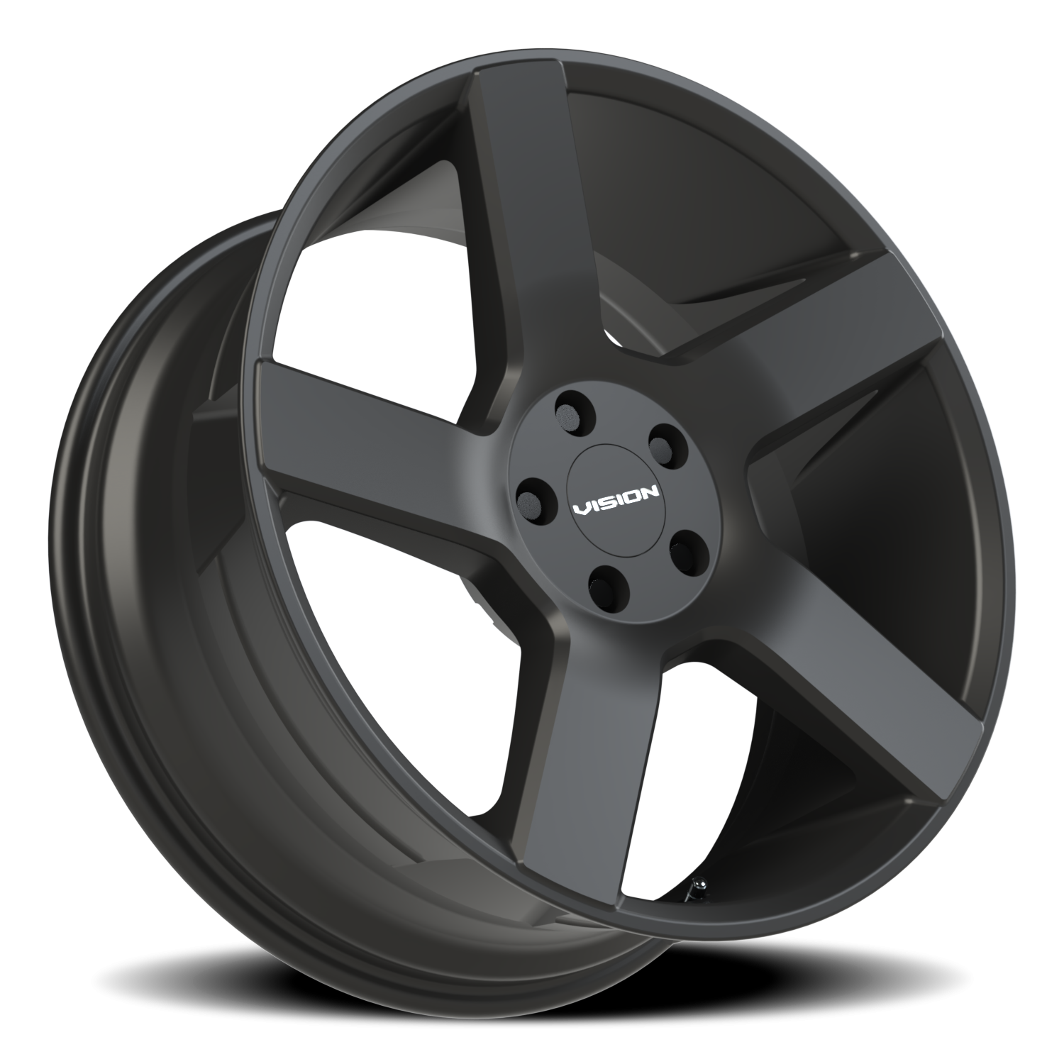 Vision Wheel 472V Satin Black 20x9 +15 5x115mm 74.1mm - Wheelwiz