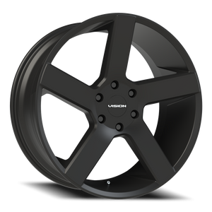 Vision Wheel 472V Satin Black 22x9.5 +30 6x135mm 87.1mm - Wheelwiz