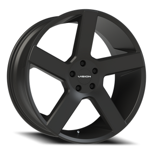 Vision Wheel 472V Satin Black 24x9.5 +30 6x135mm 87.1mm - Wheelwiz