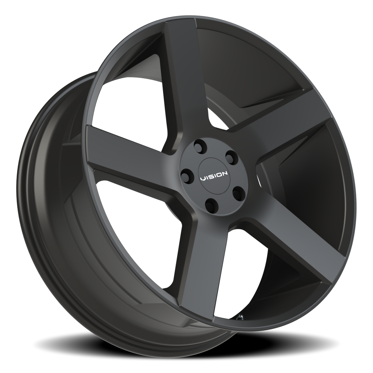 Vision Wheel 472V Satin Black 24x9.5 +30 6x135mm 87.1mm - Wheelwiz