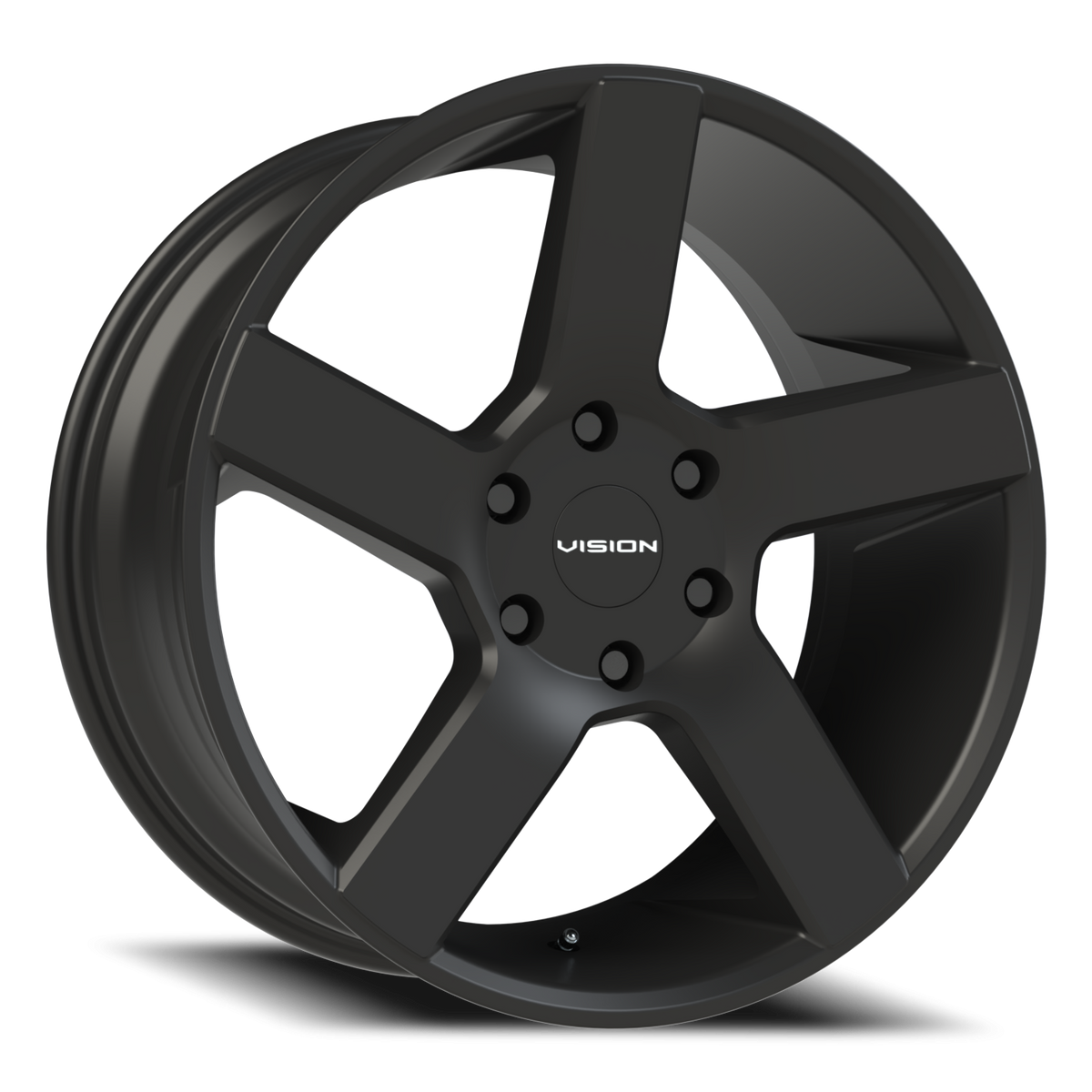 Vision Wheel 472V Satin Black 20x9 +30 6x132mm 74.5mm - Wheelwiz